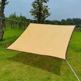 Shading Beige Sunshade Net Garden Plant Shed Shading Sail UV Protection Outdoor Pergola Sun Cover Swimming Pool Awning