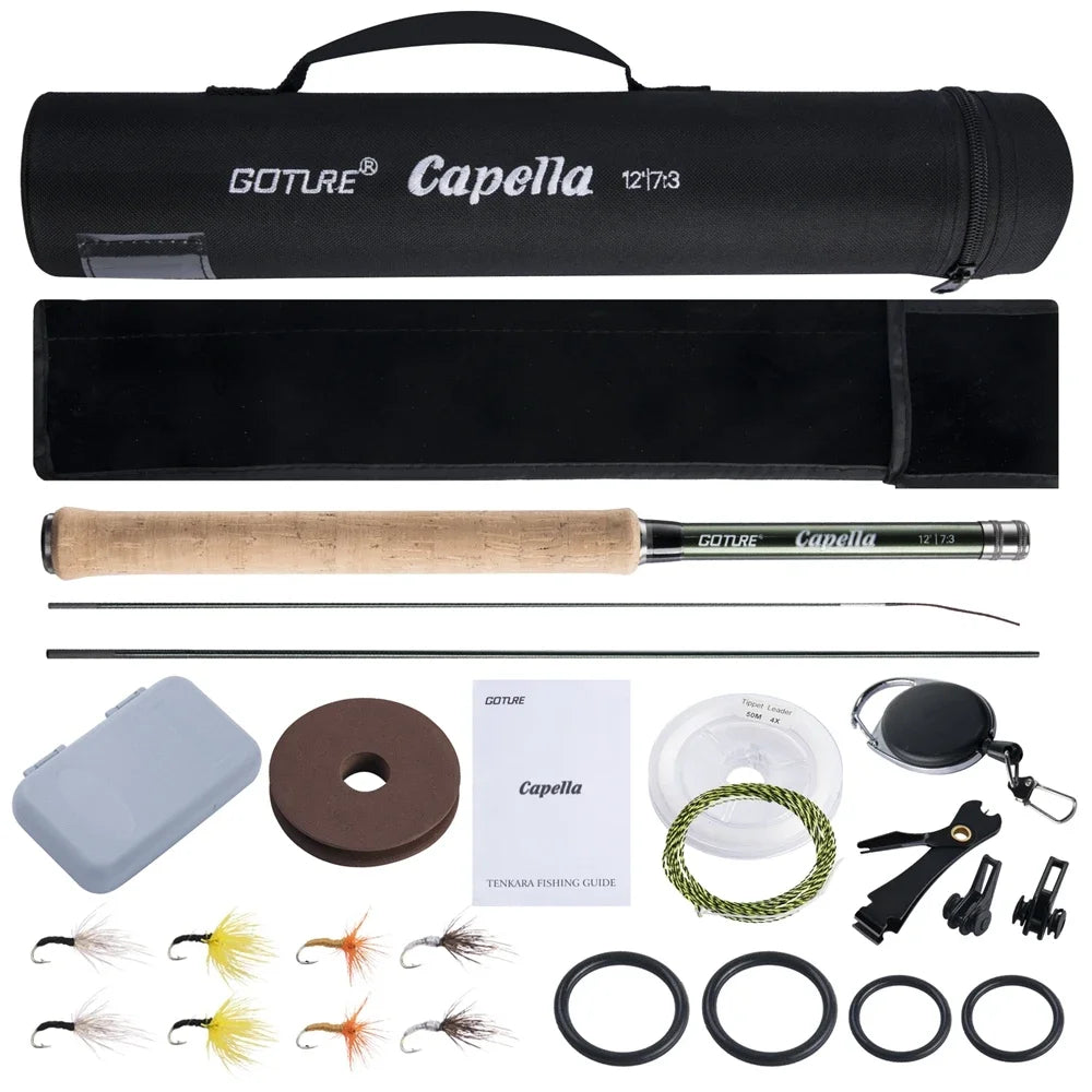 Goture 12ft Classical Tenkara Rod Combo
