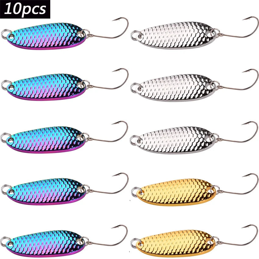 Mini Trout Spoon Lures 1.5-5g (10 Pack)