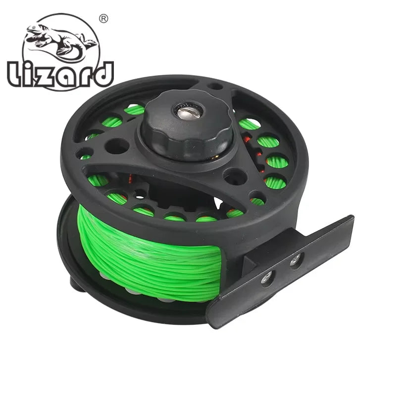 LIZARD All-Aluminum Fly Reel (With or Without Line)