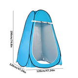 Privacy Shower Tent Portable Camp Toilet Changing Shelter Multipurpose Foldable Rain Shelter Single Changing Room Tent For