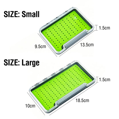 akakuma Clear Lid EVA Foam Fly Box