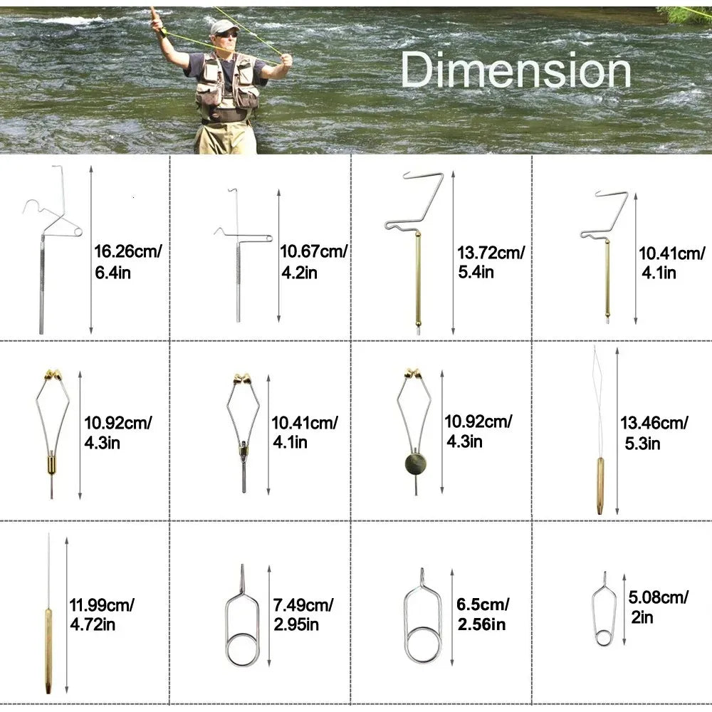 Fly Tying Starter Tool Kit with Vise
