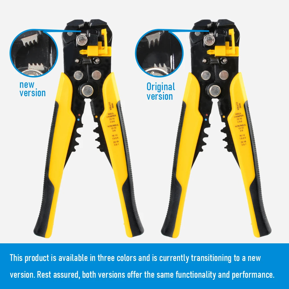 Professional Electrician Wire Tool Cable Wire Stripper Cutter Crimper Automatic Multifunctional Crimping Stripping Plier Tools