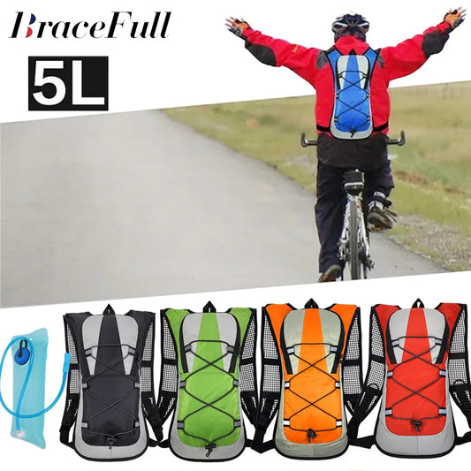 Outdoor Sports Hiking Cycling BackBag 5L Waterproof Bicycle Bag Mountaineering Travel Backpack Men And Women Backpack Riding Bag