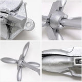 Canoe & Kayak Quick Release Anchor Kit – Heavy-Duty Retrievable Boat Anchoring System for Fishing & Rafting