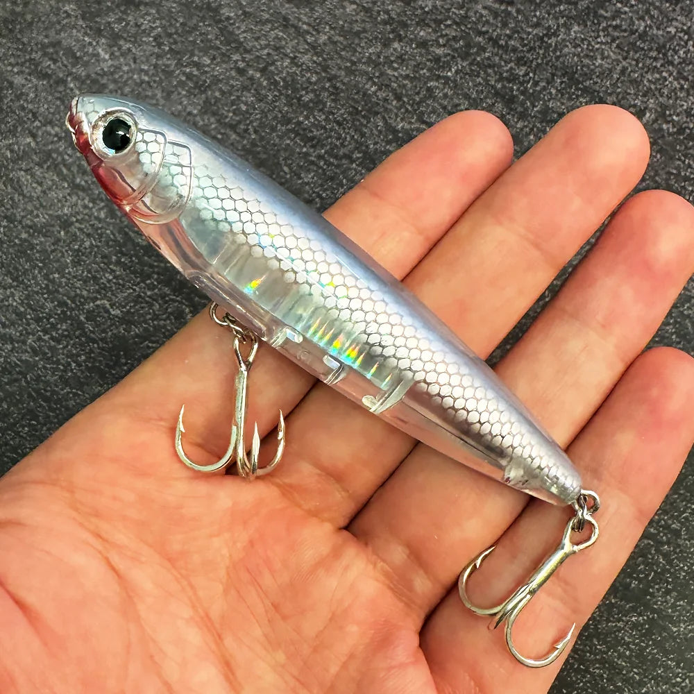 GOBAIT Floating Pencil Topwater Lure, 10cm Walk-the-Dog