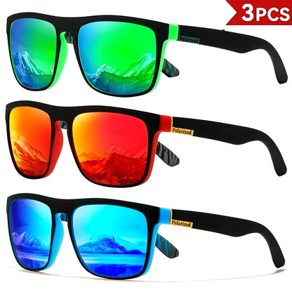 Classic Square Polarized Sunglasses (1-4 Pack)