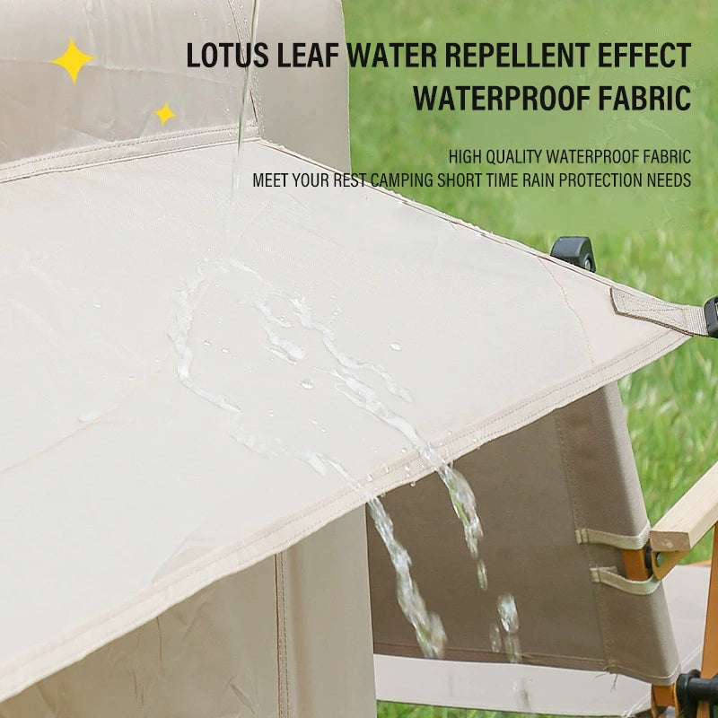 Outdoor Inflatable Tent Quick Setup Camping Tent 3/4P Overnight Rainproof Thickeneded Picnic Large Thickeneded Cabin Family