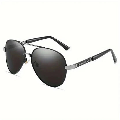 Metal Frame Polarized Sunglasses