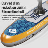 RC Sailing Boat 2.4G Remote Control Speedboat – Kayak Paddle Racing Model with Steering for Kids & Adults Birthday Gift