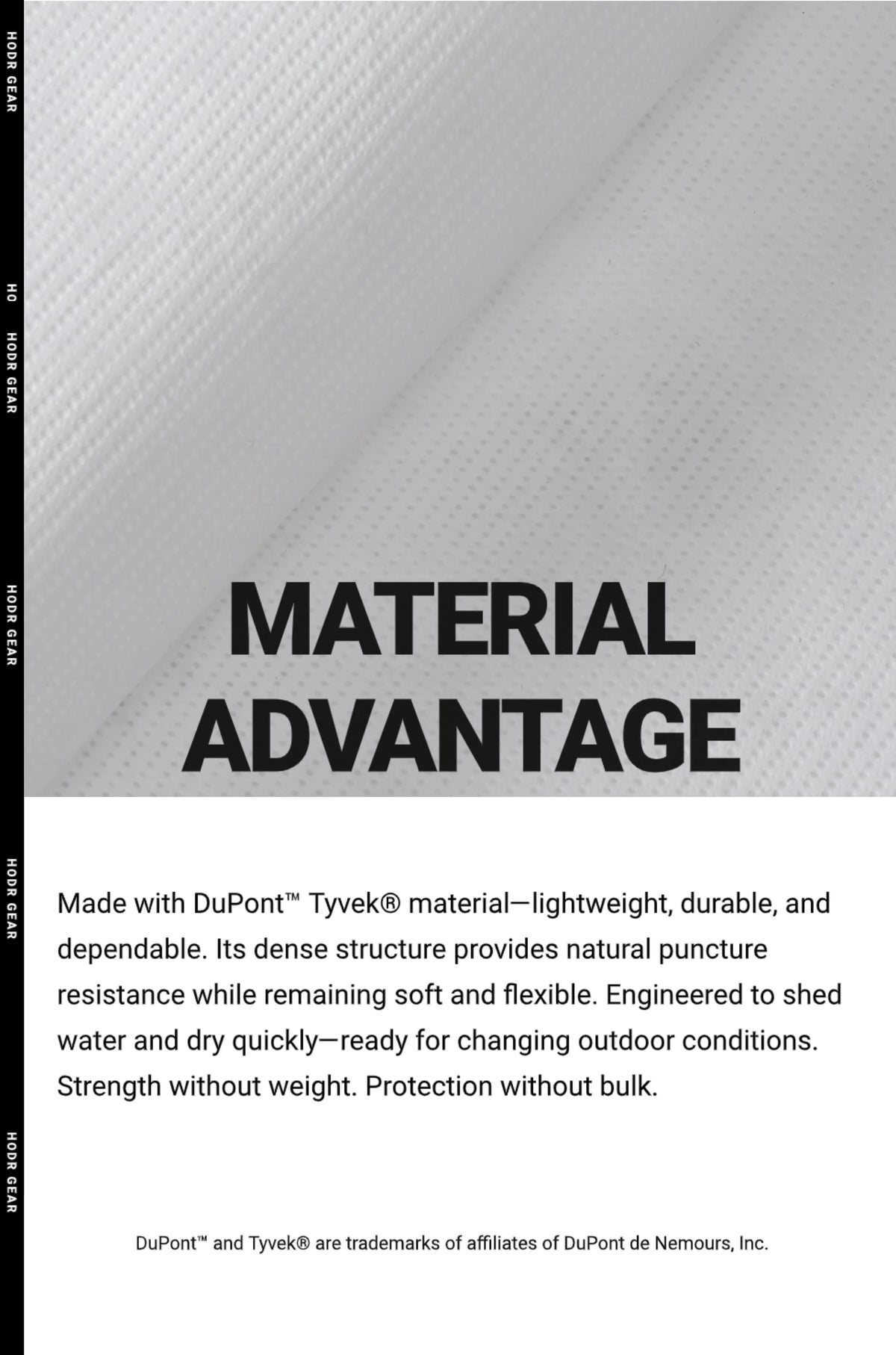 HODRGEAR PaperLite Tyvek Tent Vestibule Mat 35g Ultralight Ground Sheet Tent Foortprint Waterproof Tent Footprint Camping Hiking
