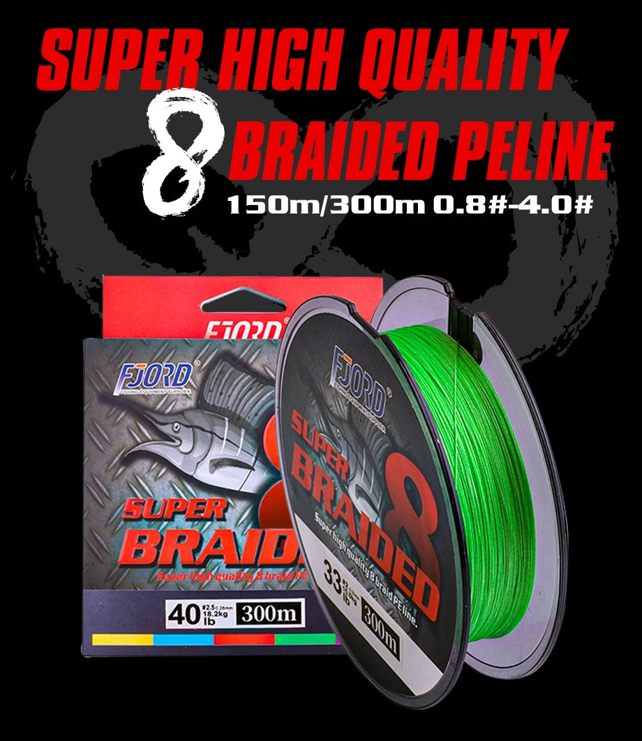 FJORD 8-Strand Braided Fishing Line