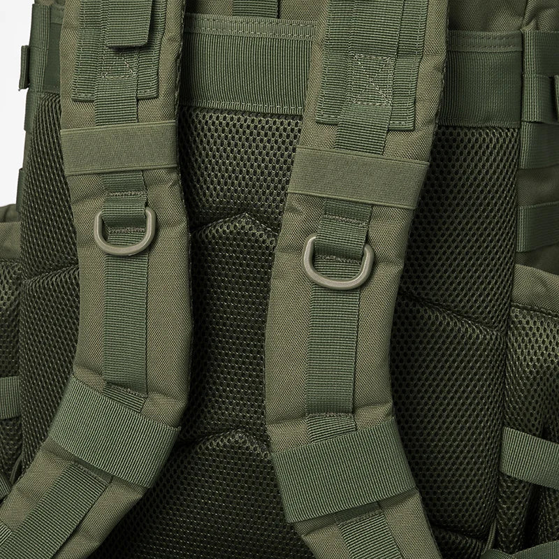 45L Tactical Backpack Molle System Men's Outdoor Hiking Rucksack with Bottle Holder EDC GYM Hunting Bag for Survival
