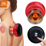 Electric Vacuum Cupping Massage Anti Cellulite Magnet Therapy Wireless Guasha Scraping Fat Burner Slimming Body Scraping Cupping