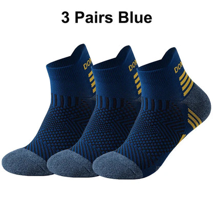 3/1Pairs Sport Compression Ankle Socks Men Women Professional Low Cut Fitness Marathon Running Outdoor Deodorant Breathable Sox