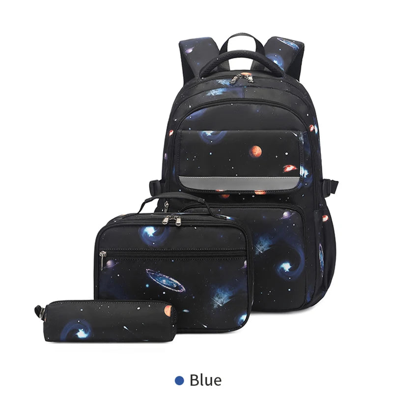 Children's backpacks for boys, grades 1 to 3 to 6, boys, primary school students, new model, reducing burden, protecting the spi