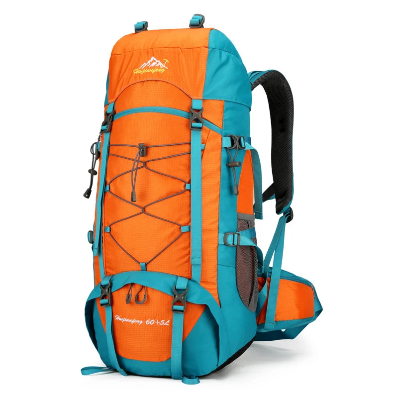 65L Outdoor Mountaineering Backpack – Large Capacity Waterproof Hiking & Camping Travel Bag