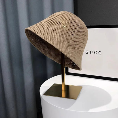 Wide Brim Bucket Hat for Women