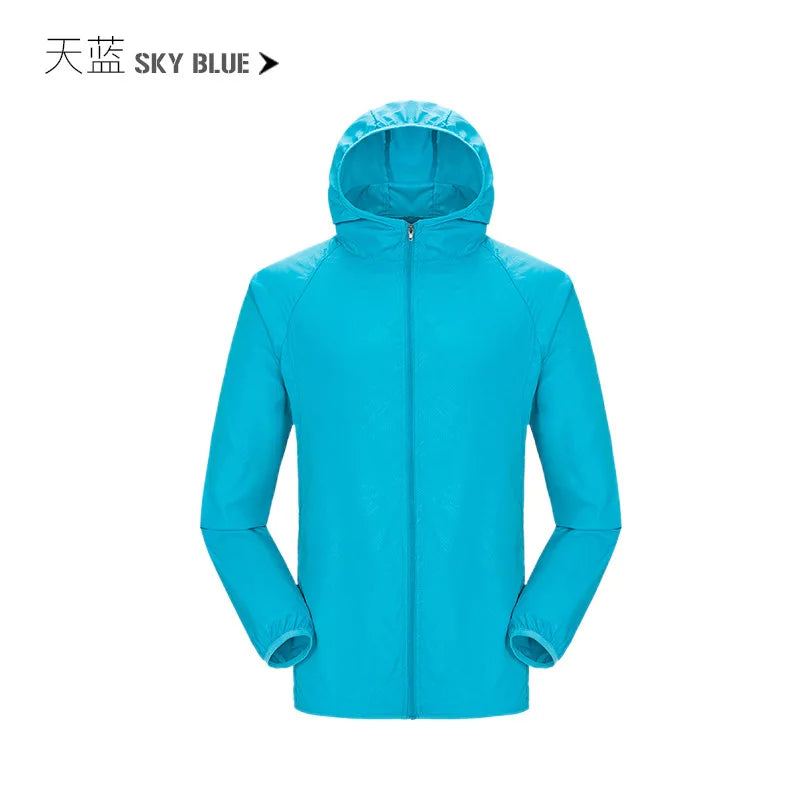 Waterproof Quick-Dry Camping Rain Jacket