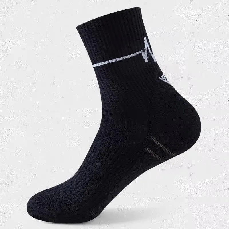 1/3/10 Pairs Professional Running Socks Men's Women Marathon Whiteline Cycling Socks Men Lady Sport Running Sports Socks