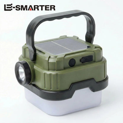 Solar Powered Camping Lantern with Ultra Long Battery Life for Outdoor Tent Emergency Lighting Home Use