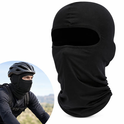 Thin Breathable UV Protection Full Face Mask Neck Cover Lightweight Helmet Liner for Cycling Running Motorcycle Outdoor Activity