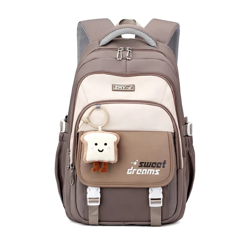 School Backpacks For Girls Large Capacity Middle School Backpack Lightweight Travel Bag School Bookbag College Student Backpack