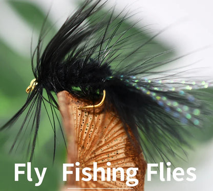 Topranc Beadhead Woolly Bugger Streamers (10 Pack)