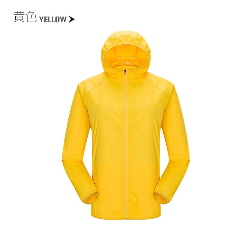 Waterproof Quick-Dry Camping Rain Jacket