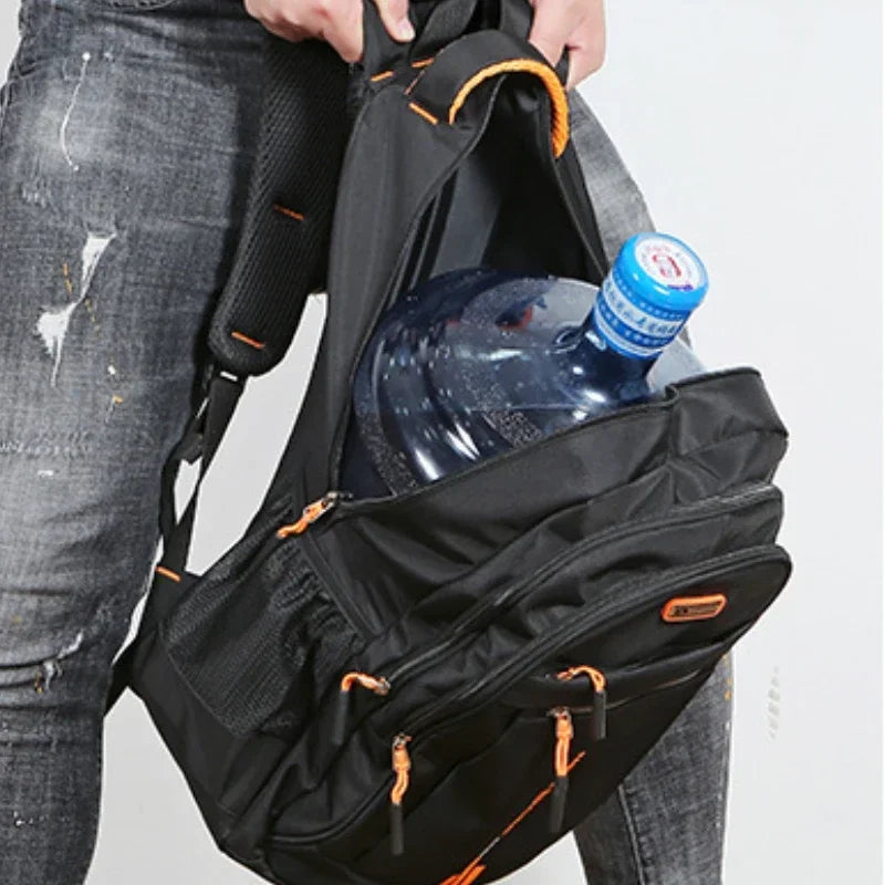 Men's Backpacks Oxford Waterproof Rucksack Business Computer Bag Casual Travel Backpacks Senior High School Student Schoolbag 가방
