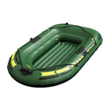 Inflatable Boat Kayak – Heavy Duty Outdoor Raft with Grab Handles & Oar Locks for Summer Water Sports