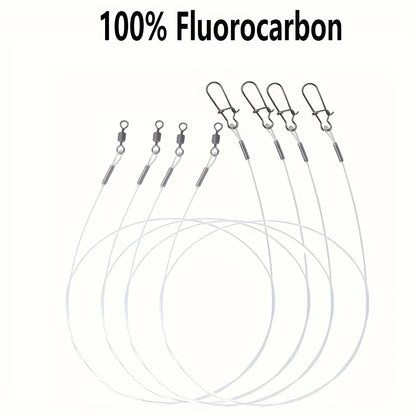 Fluorocarbon Leaders with Quick Lock (12 Pack)