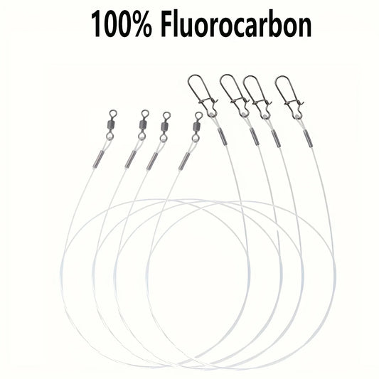 Fluorocarbon Leaders with Quick Lock (12 Pack)