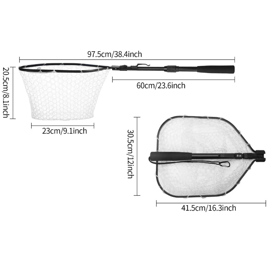 Aluminum Telescoping Landing Net (55-190cm)
