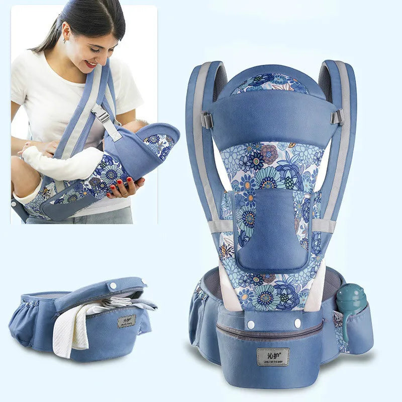 Ergonomic Backpack Baby Carrier Baby Hipseat Carrier carrying for children Baby Wrap Sling for Baby Travel 0-48 Months Useable