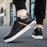 Men’s Casual Walking Sneakers – Breathable Outdoor Platform Board Shoes for Daily Fashion & Comfort