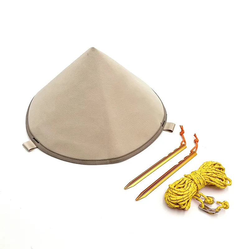 Generic Tent Tarp Connection Adapter Durable Tent Hat Outdoor Awning Canopy Shelter Guy Rope Tent Accessories
