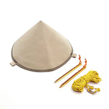 Generic Tent Tarp Connection Adapter Durable Tent Hat Outdoor Awning Canopy Shelter Guy Rope Tent Accessories