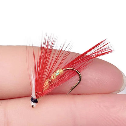 Mixed Nymph and Dry Fly Box (6 Pack)