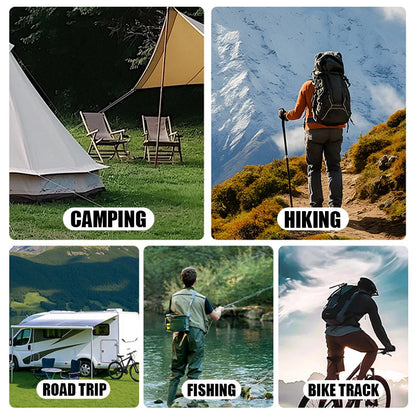 Portable Lightweight Mini Waterproof Mat Camping Foam Mat Foldable Kneeling Mat Comfortable Seat Cushion for Outdoor Activities