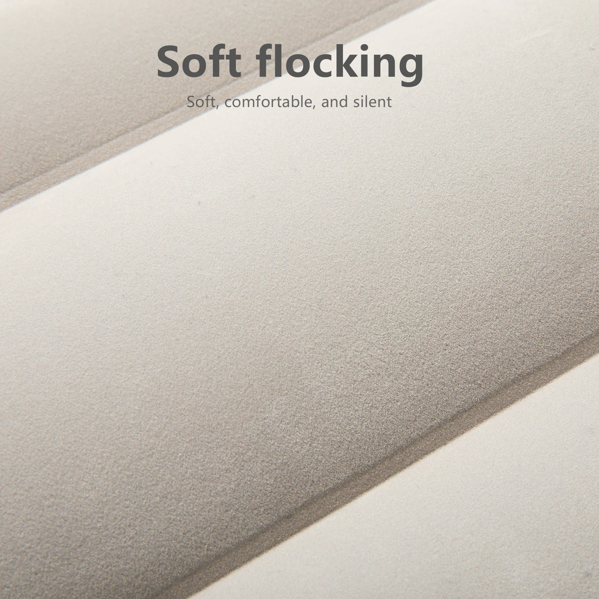 BISINNA Inflatable Pillow,Portable Camping Neck Pillow,Compressible Folding Flocking Air Cushion for Sleeping Travel Hiking