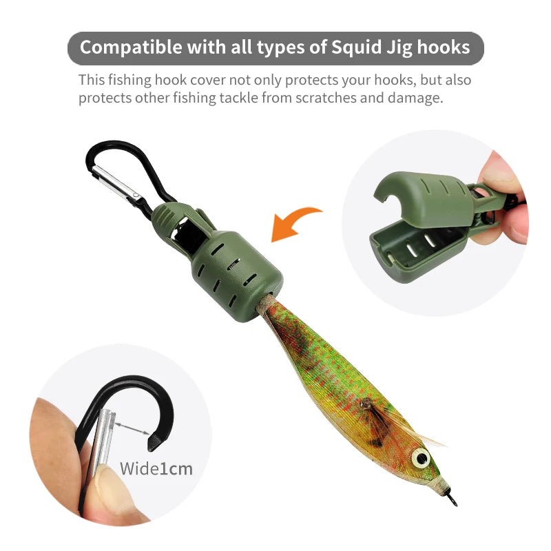 Squid Jig Hook Protector Caps (9 Pack)