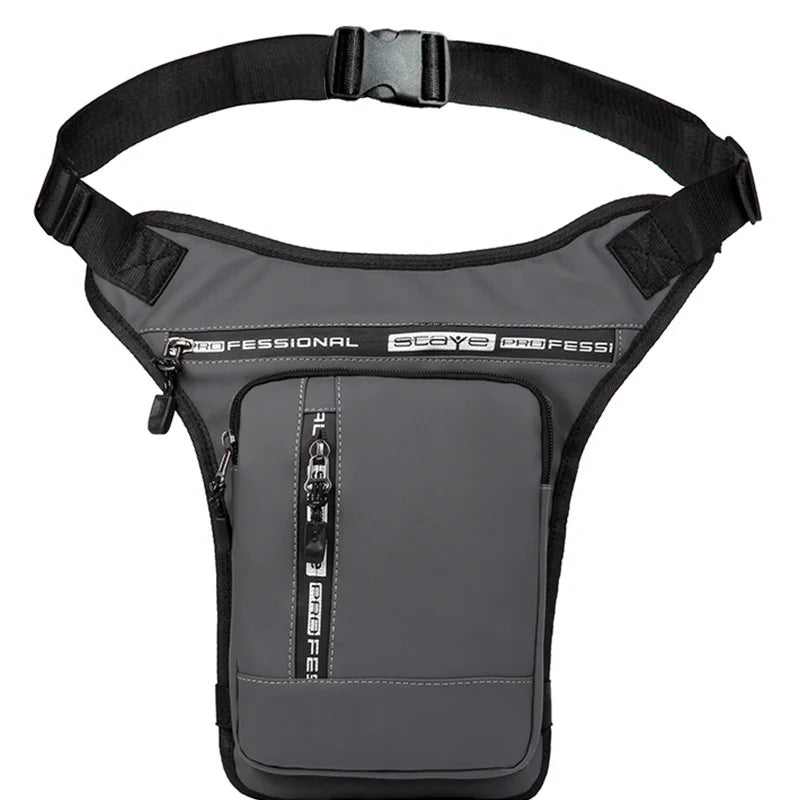 Men's and Women's Running Sports Waist Bag Multi-Functional Mobile Phone Bag Cross-Body Mini Leg Bag