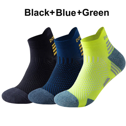 3/1Pairs Sport Compression Ankle Socks Men Women Professional Low Cut Fitness Marathon Running Outdoor Deodorant Breathable Sox