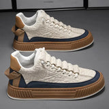 Men’s Platform Sneakers 2025 – Vulcanized Casual Running Shoes for Men (Large Sizes 39-46)