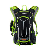 18L Cycling Backpack MTB Bicycle Bag with Rain Cover Breathable Riding Camping Hydration Bike Backpack Hiking Reflective Bags