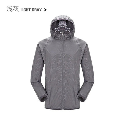 Waterproof Quick-Dry Camping Rain Jacket