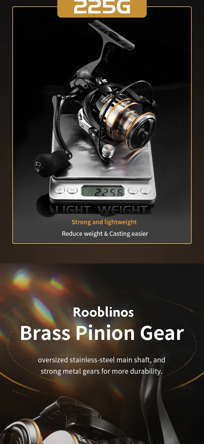 ROOBLINOS RY Spinning Reel