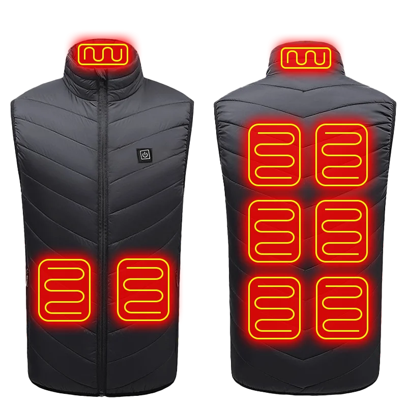 Graphene USB Heated Jacket with 21 Zones